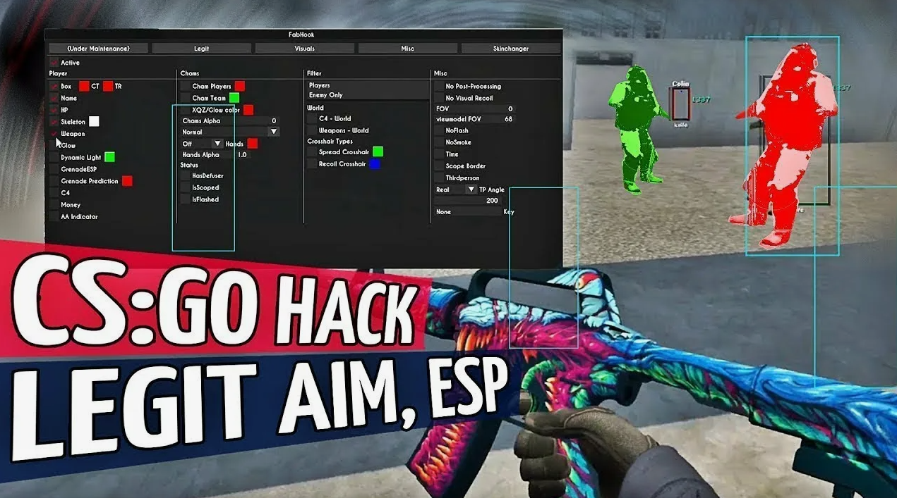 Скачать ЧИТ для КС2 — бесплатный хак Omniaim