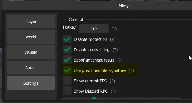 Minty чит для геншин импакт