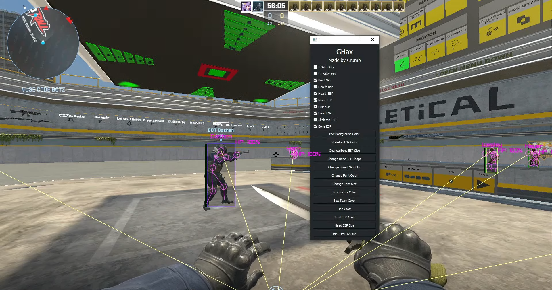 CS2 Скачать легкий чит ESP, Triggerbot