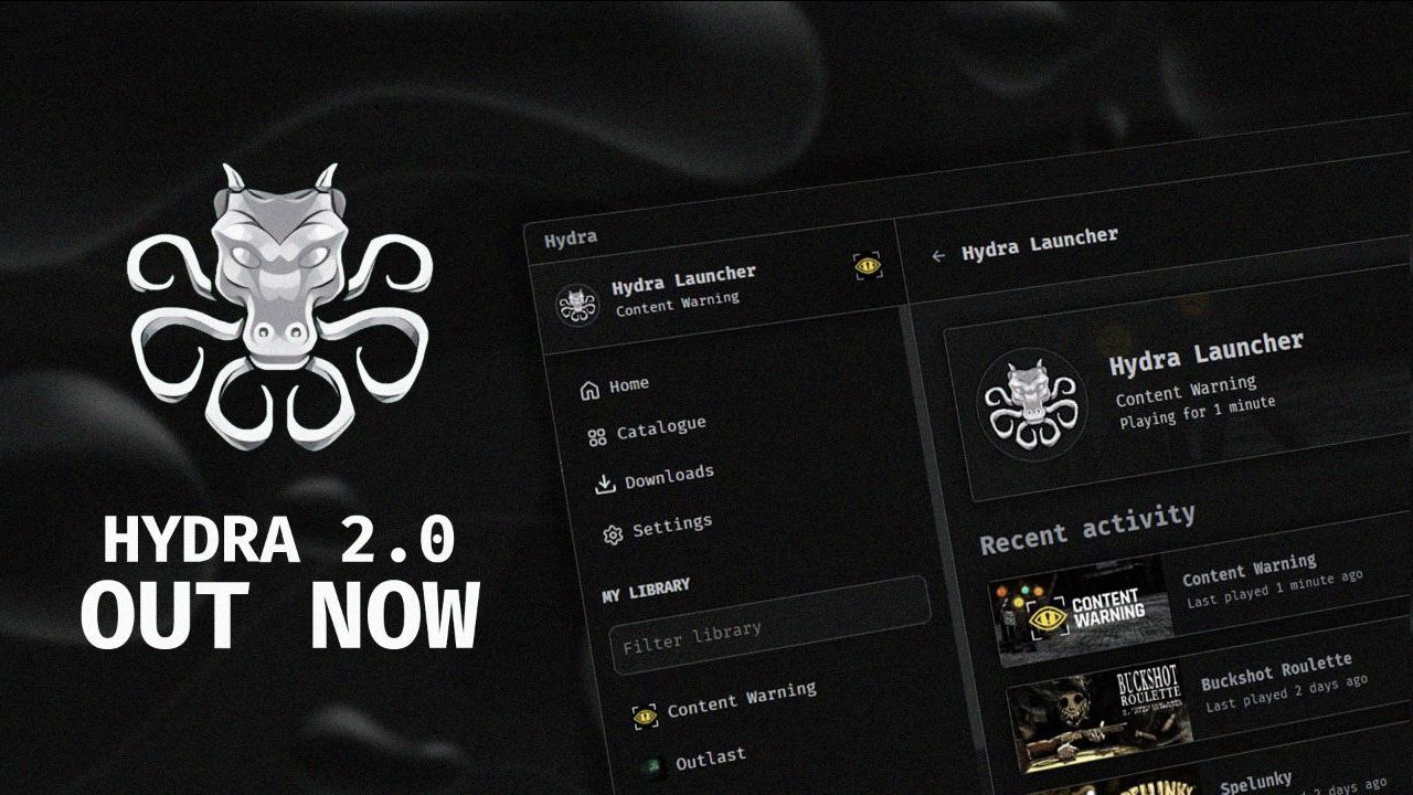 Hydra Launcher / Народный стим клиент ツ