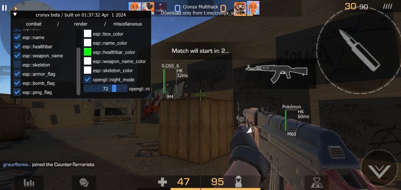 Чит для Standoff 2 / Cronyx — MultiHack Чит для Standoff 2 / Cronyx — MultiHack